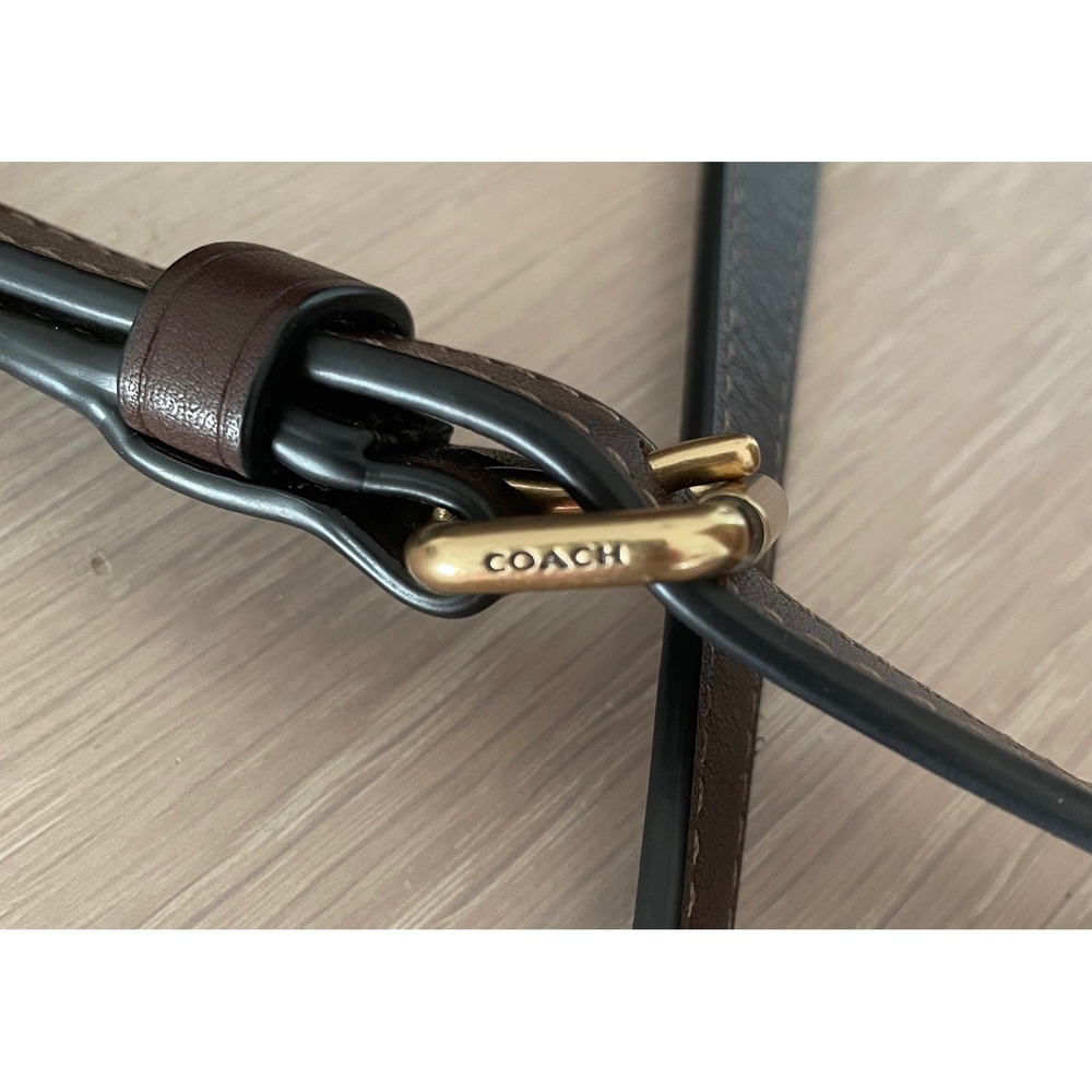 Coach Waverly Maple/Brass Crossbody - Picture 3 of 14